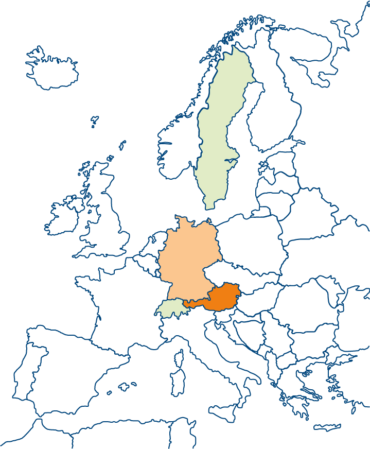 Karte Europa | ewimed austria