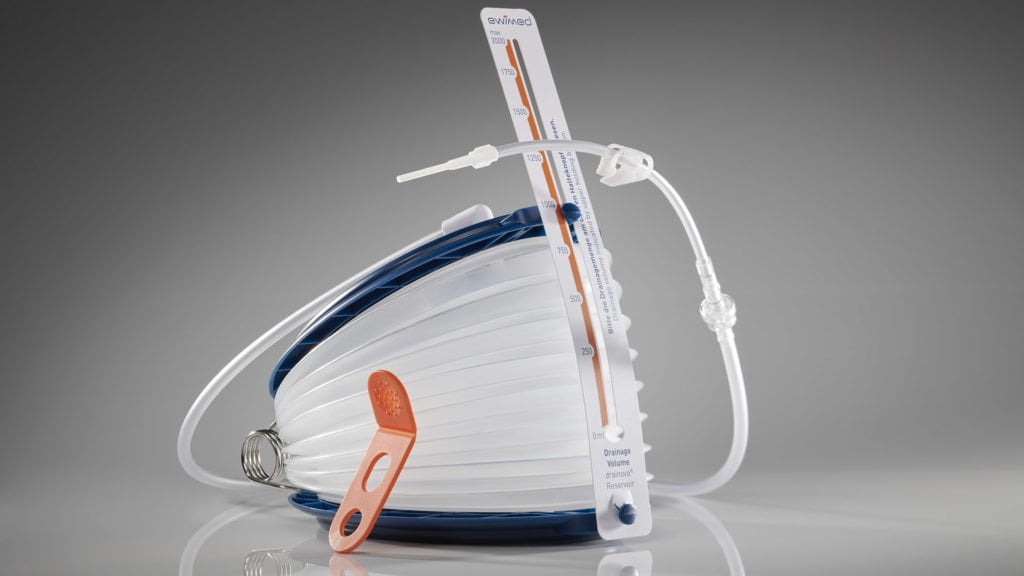 Das neue drainova® Reservoir mit SoftVakuum ewimed