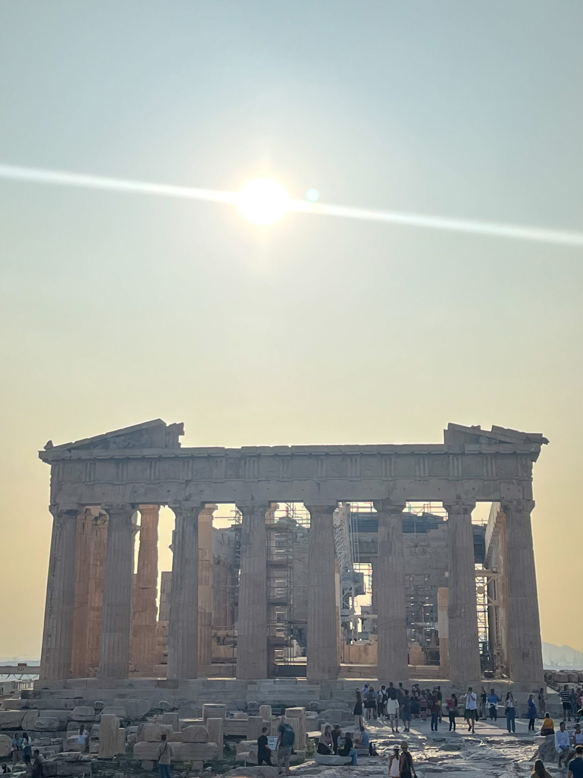 Griechenland Athen Auslandspraktikum Akropolis
