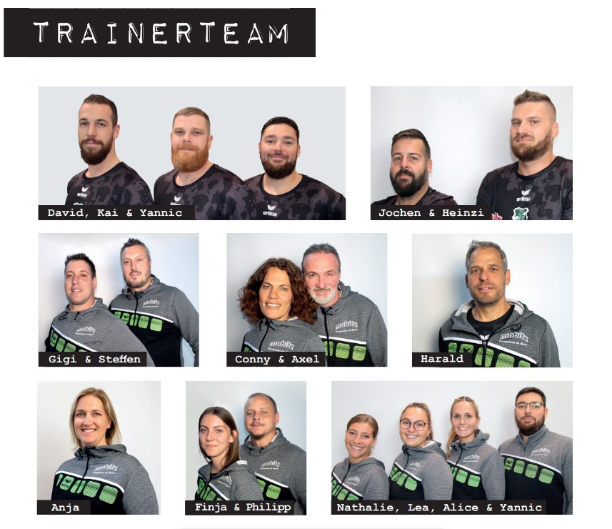 Das Trainerteam des TVO